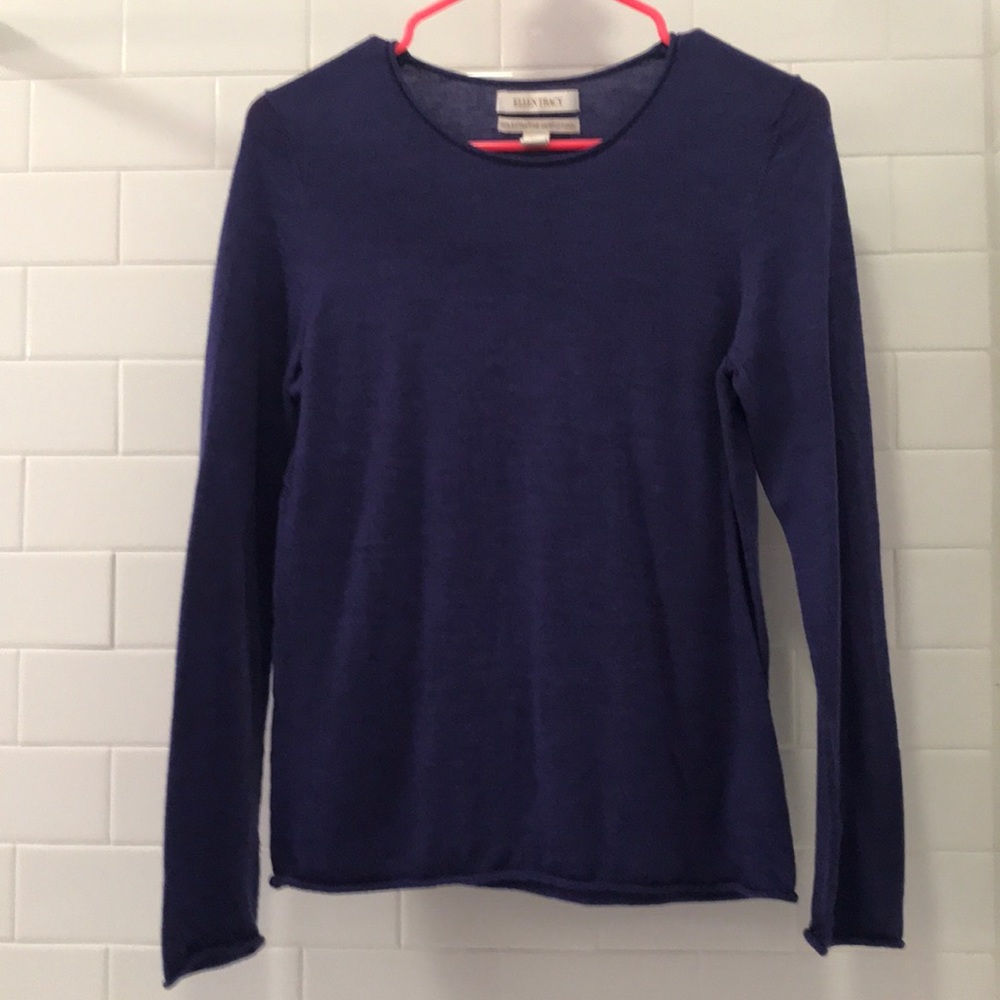 Purple Ellen Tracy sweater